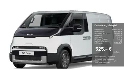 Neu Kia PV5 Plus 119 kW (163 PS) 2026 Weiß Van / Kleinbus