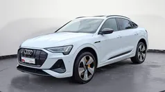 Weiß Gebraucht 2021 Audi e-tron Sportback S-Line SUV | 43.990 € (Fairer Preis)