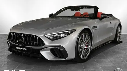 Gebraucht Mercedes SL55 AMG AMG 476 PS (350 kW) 2024 Metalliclack hightechsilber Cabrio
