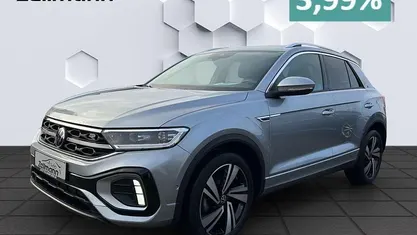 Gebraucht VW T-Roc R-line 150 PS (110 kW) 2024 Silber SUV