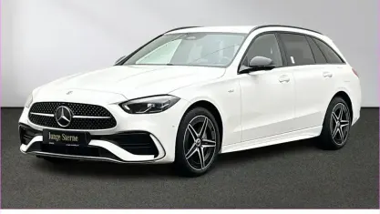 Gebraucht Mercedes C300e AMG 197 PS (144 kW) 2025 Weiß