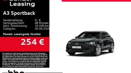 Gebraucht Audi A3 Ambiente 116 PS (85 kW) 2025 Grau Limousine