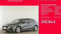 Daytonagrau perleffekt Gebraucht 2021 Audi A3 Sportback e-tron S-Line Limousine | 23.975 € (Guter Preis)