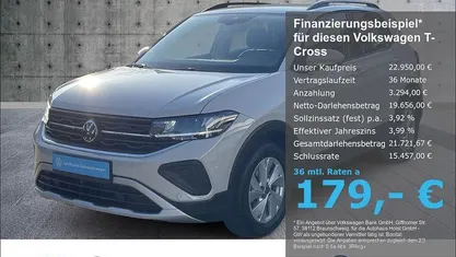 Gebraucht VW T-Cross IQ Drive 95 PS (69 kW) 2025 SUV