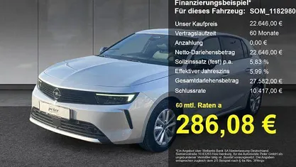 Grau Gebraucht 2025 Opel Astra Edition Limousine | 22.646 € (Superpreis)
