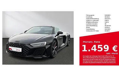 Gebraucht 2022 Audi R8 Spyder Performance Cabrio | 138.880 € (Fairer Preis)