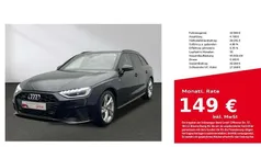 Schwarz Gebraucht 2023 Audi A4 S-Line Kombi | 32.980 € (Superpreis)