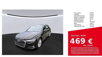 Gebraucht 2021 Audi A6 Ambiente Kombi | 37.990 € (Fairer Preis)