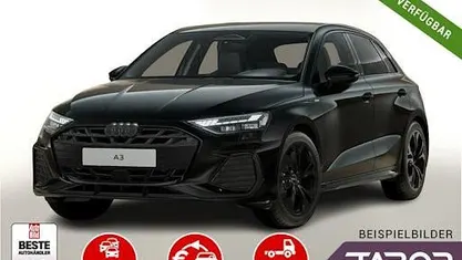 Schwarz metallic Neu 2025 Audi A3 S-Line Limousine | 38.488 € (Fairer Preis)