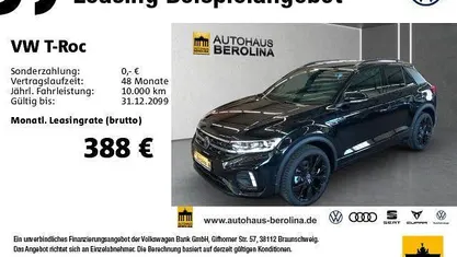Schwarz Neu 2025 VW T-Roc R-line SUV | 32.950 € (Guter Preis)