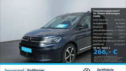 Gebraucht VW Caddy Style 116 PS (85 kW) 2025 Blau Van / Kleinbus