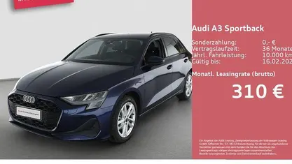Gebraucht Audi A3 Ambiente 116 PS (85 kW) 2025 Blau Limousine