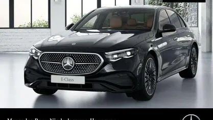 Schwarz Gebraucht 2025 Mercedes E200 AMG line Limousine | 56.400 € (Superpreis)