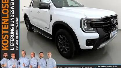 Frostweiß Gebraucht 2023 Ford Ranger Wildtrack Abholung | 43.939 € (Fairer Preis)