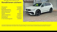 Weiß Gebraucht 2024 VW Tiguan Allspace R-line SUV | 45.840 € (Fairer Preis)