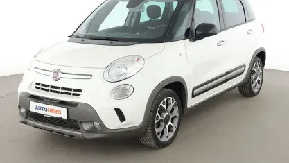 Gebraucht Fiat 500L Trekking 120 PS (88 kW) 2017 Weiß Van / Kleinbus