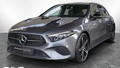 Metalliclack mountaingrau Gebraucht 2024 Mercedes A200 Progressive Limousine | 29.970 € (Fairer Preis)