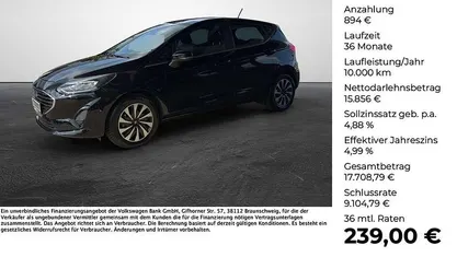 Schwarz Gebraucht 2023 Ford Fiesta Titanium Kleinwagen | 16.750 € (Superpreis)