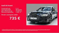 Mythosschwarz metallic Neu 2024 Audi A6 S-Line Kombi | 80.595 € (Fairer Preis)