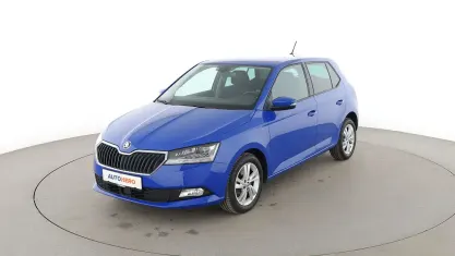 Gebraucht Skoda Fabia Style 2020 Blau Kleinwagen
