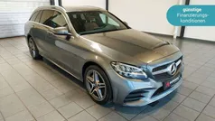 Grau Gebraucht 2021 Mercedes C300e AMG line Kombi | 26.890 € (Fairer Preis)