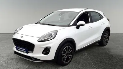 Frozen white Gebraucht 2022 Ford Puma Titanium SUV | 17.490 € (Guter Preis)