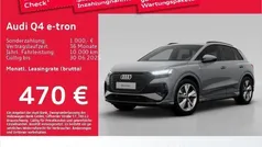 Kieselgrau Gebraucht 2024 Audi Q4 e-tron S-Line SUV | 49.481 € (Superpreis)