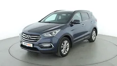 Blau Gebraucht 2017 Hyundai Santa Fe Style SUV | 18.060 € (Fairer Preis)
