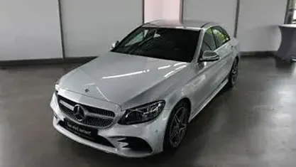 Gebraucht Mercedes C180 AMG 156 PS (114 kW) 2019 Silber Limousine