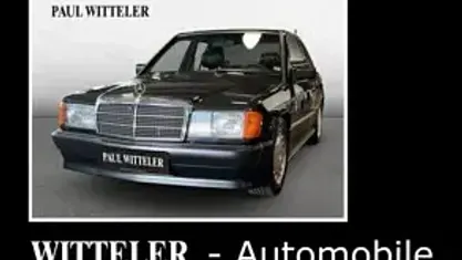 Gebraucht Mercedes 190 185 PS (136 kW) 1985 Schwarz Limousine