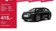 Mythosschwarz metallic Gebraucht 2022 Audi Q4 e-tron SUV | 31.535 € (Superpreis)