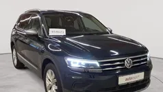 Dark moss green metallic Gebraucht 2019 VW Tiguan Allspace Comfortline SUV | 25.390 € (Fairer Preis)