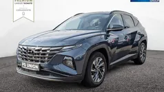 Blau / teal blue Gebraucht 2021 Hyundai Tucson Trend SUV | 25.550 € (Fairer Preis)