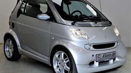 Używany Smart ForTwo Cabrio Brabus 75 KM (55 kW) 2004 Srebrny Kabriolet