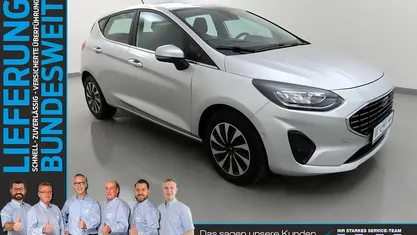 Polarsilber Gebraucht 2023 Ford Fiesta Titanium | 14.839 € (Guter Preis)