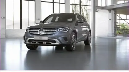 Gebraucht Mercedes GLC200 197 PS (144 kW) 2021 Selenitgrau SUV
