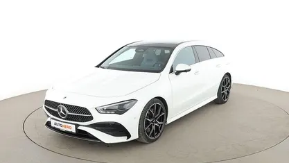 Gebraucht Mercedes CLA250 Shooting Brake AMG line 224 PS (164 kW) 2024 Weiß Kombi