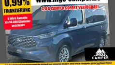 Chrome blue metallic Neu 2025 Ford Tourneo Custom Nugget Limousine | 63.490 € (Fairer Preis)