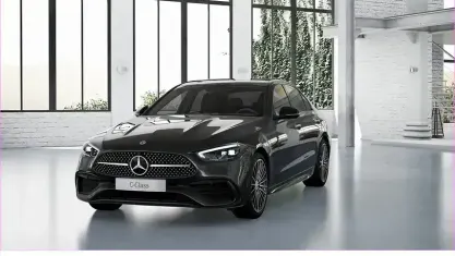 Second-hand Mercedes C180 AMG 170 CP (125 kW) 2025 Gri Berlinǎ