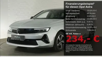 Gebraucht Opel Astra 131 PS (96 kW) 2024 Silber Kombi