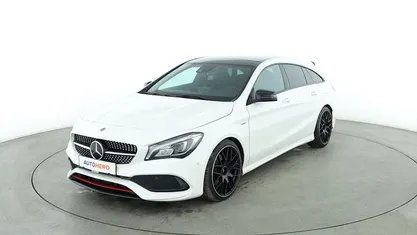 Weiß Gebraucht 2018 Mercedes CLA250 Shooting Brake AMG line Kombi | 21.870 € (Fairer Preis)