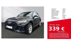 Mythosschwarz metallic Gebraucht 2023 Audi Q5 S-Line SUV | 43.480 € (Guter Preis)
