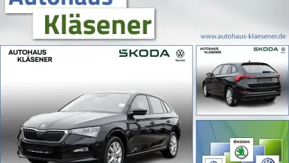 Gebraucht Skoda Scala Ambition 95 PS (69 kW) 2023 Blackmagic perleffekt (metallic) Kleinwagen