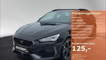 Schwarz Gebraucht 2022 Cupra Leon VZ Limousine | 25.880 € (Fairer Preis)