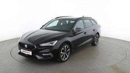 Używany Seat Leon FR 150 KM (110 kW) 2021 Czarny Kombi