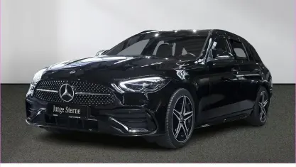 Second-hand Mercedes C180 AMG 170 CP (125 kW) 2023 Negru Berlinǎ