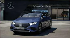 Lack sodalithblau Gebraucht 2024 Mercedes EQE300 Limousine | 43.980 € (Superpreis)