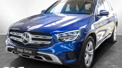 Usata Mercedes GLC220 194 CV (142 kW) 2021 Blu SUV