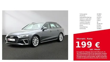 Gebraucht Audi A4 S-Line 150 PS (110 kW) 2023 Kombi