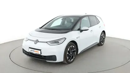 Gebraucht VW ID.3 Pro Performance 150 kW (204 PS) 2020 Weiß Kleinwagen